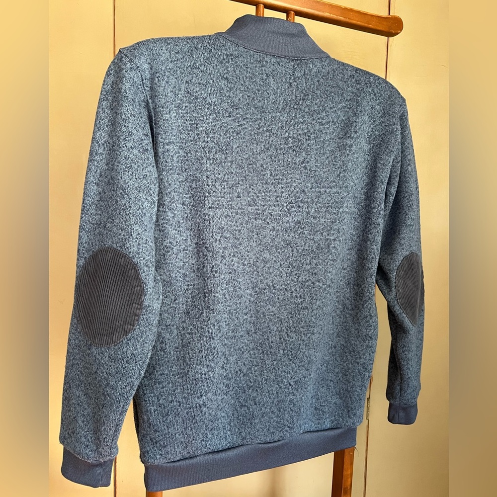 3/$30 Brooks Brothers Elbow Patch Full Zip Fleece